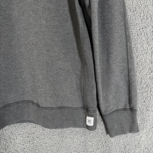 Reigning Champ Cotton Crewneck Pullover Sweater - Men's Size M - Gray - Picture 2 of 8